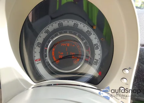 2012 Fiat 500 Pop z USA, uszkodzony, nr VIN 3C3CFFARXCT339534